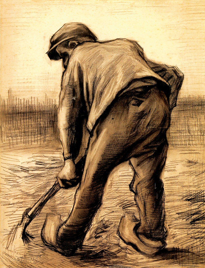  文森特·威廉·梵高  Vincent Willen Van Gogh —— 收割者 (6)